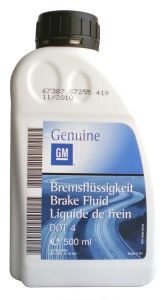 Тормозная жидкость DOT 4 (0.5 литра) ― GM Market - оригинальные запасные части и аксессуары.